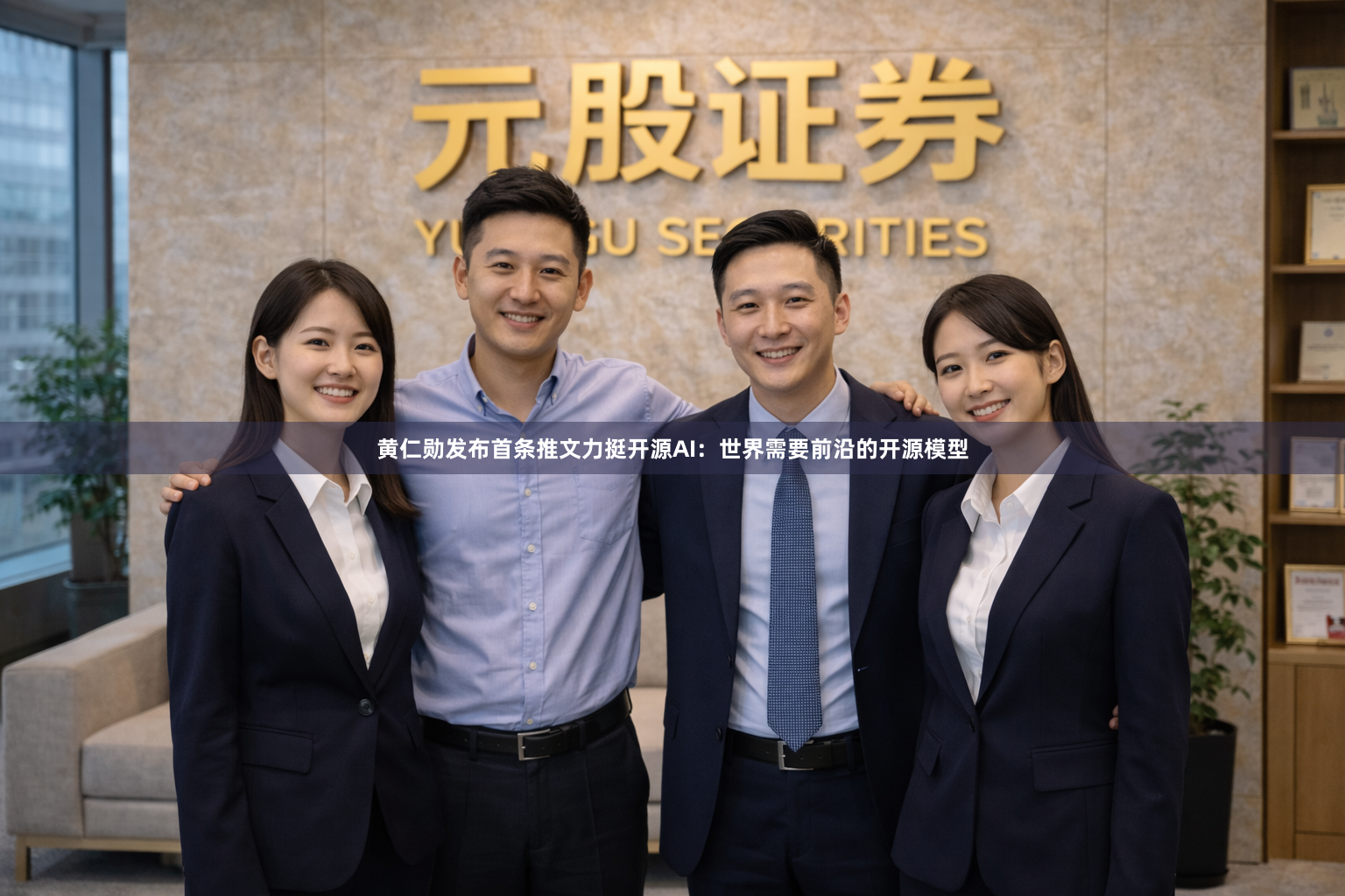 黄仁勋发布首条推文力挺开源AI：世界需要前沿的开源模型
