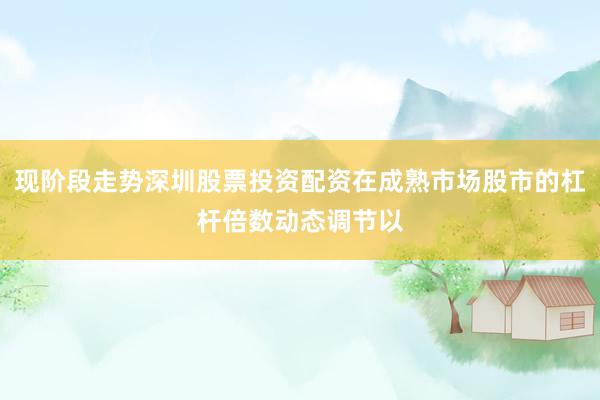 现阶段走势深圳股票投资配资在成熟市场股市的杠杆倍数动态调节以